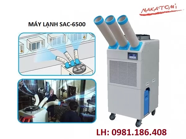 máy lạnh di động 6500