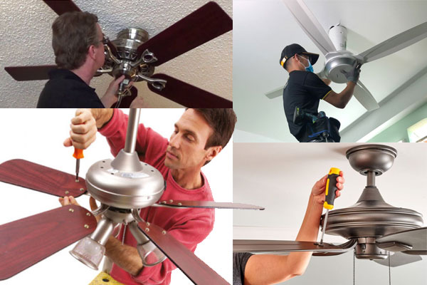 Cách tháo cánh quạt công nghiệp An toàn và Đúng kỹ thuật 2 Cách tháo quạt công nghiệp dạng treo