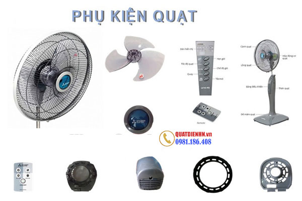 Mua Linh Kiện Quạt Điện Ở Đâu Chính Hãng, Giá Tốt 2025? 2 Các loại linh kiện quạt phổ biến trên thị trường hiện nay