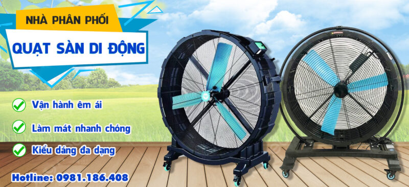 Quạt sàn di động