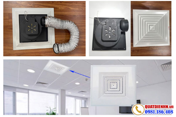 Các yếu tố khác cần xem xét khi lựa chọn quạt thông gió âm trần