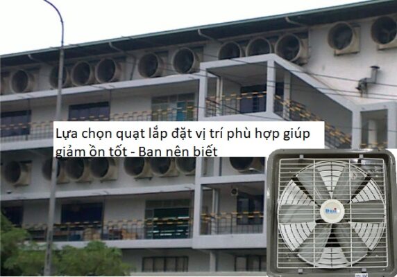 Cách Tính Công Suất Quạt Thông Gió Chuẩn Xác Cho Mọi Không Gian 2 lắp đặt quạt thông gió vuông