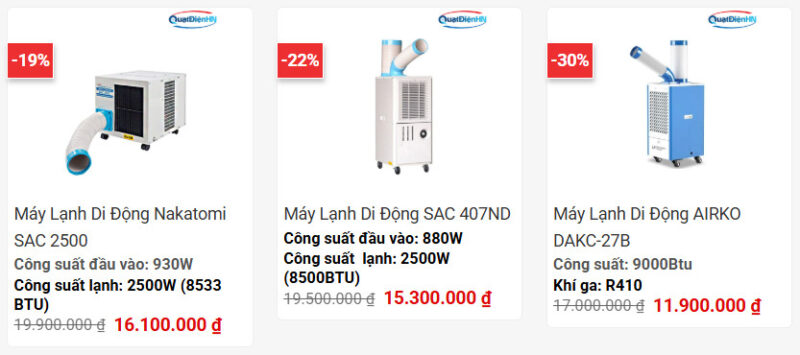 Cách Nạp Gas Máy Lạnh Công Nghiệp An Toàn & Đúng Kỹ Thuật 2025 4 máy lạnh di động Quạt điện Hà Nội