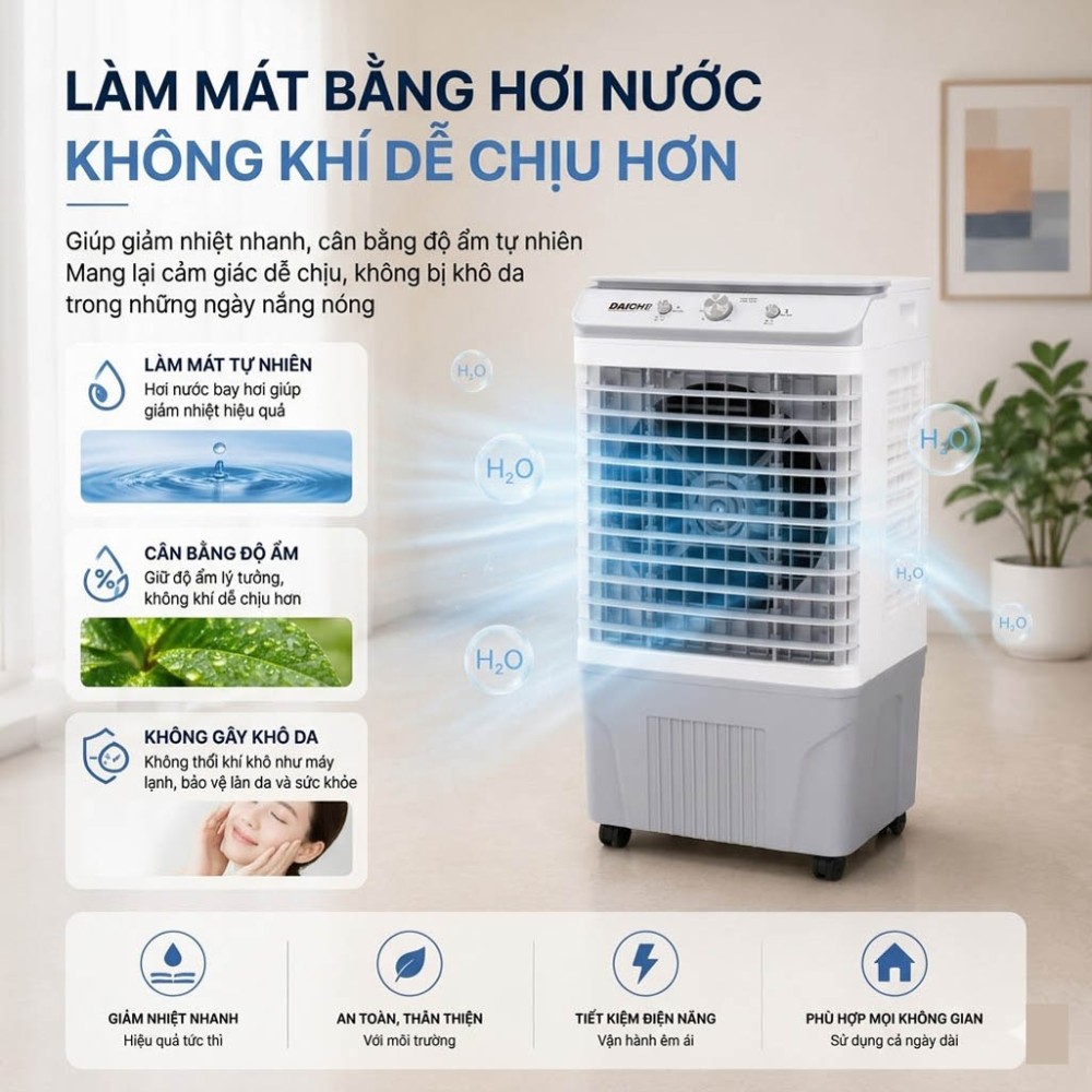 Quạt làm mát bằng hơi nước 2