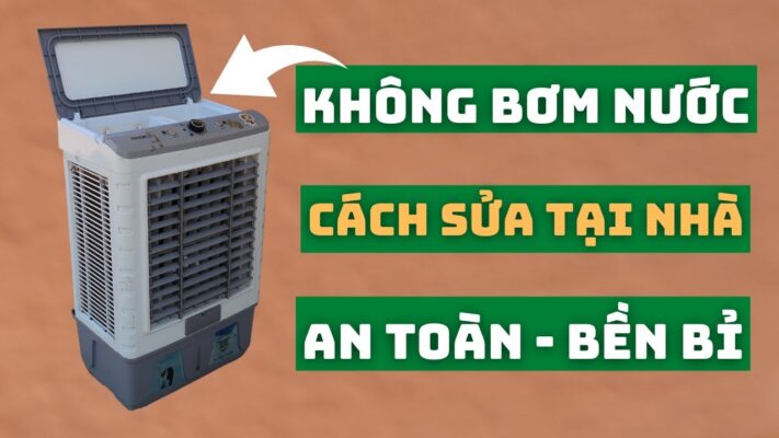 Quạt hơi nước không bơm nước lên 1