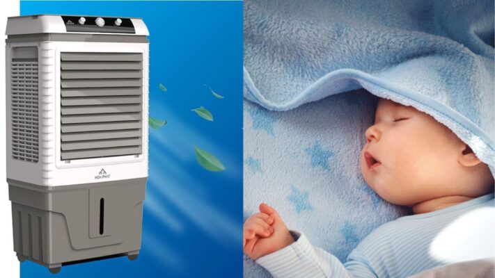 có nên cho trẻ sơ sinh nằm quạt hơi nước​ 1