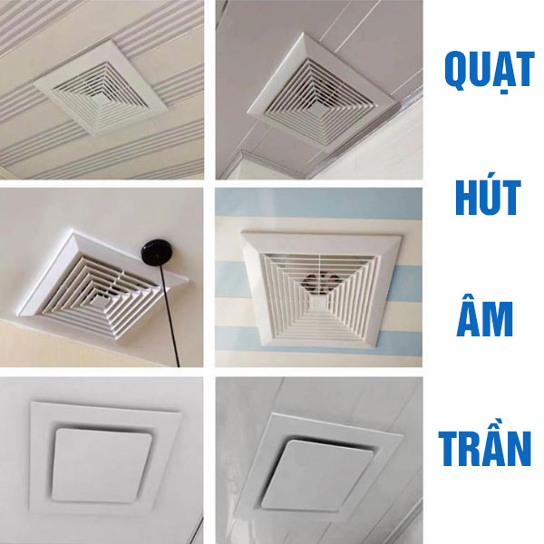 Quạt hút âm trần thạch cao: Tiêu chuẩn thẩm mỹ và hiệu quả thông gió hiện đại 3 quạt hút âm trần thạch cao 1