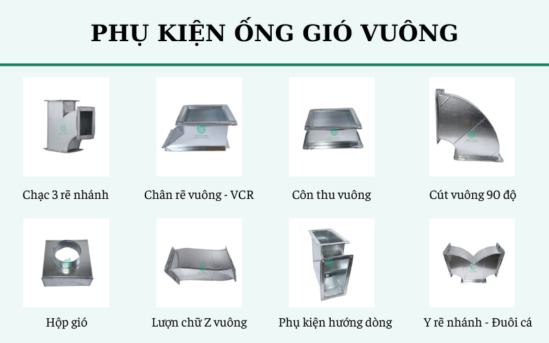 Bảng giá phụ kiện ống gió 2