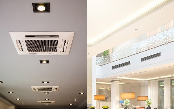 máy lạnh âm trần nối ống gió 4